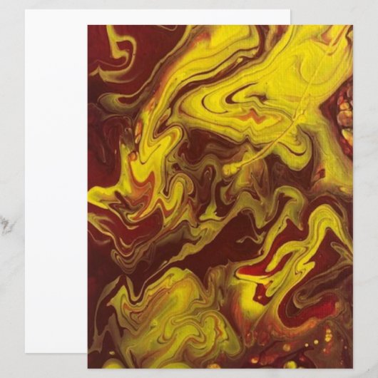 What a view! Golden Scrapbook paper. (正面/裏面)