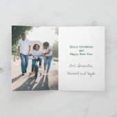 What A Year モダン 2 Photo Green シーズンカード (内部)