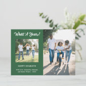 What A Year モダン 3 Photo Green シーズンカード (スタンド正面)