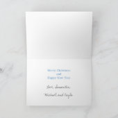 What A Year モダン Photo Blue シーズンカード (内部)