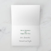 What A Year モダン Photo Green シーズンカード (内部)