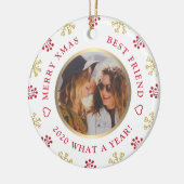 What A Year 最高の Friend Christmas 2020 セラミックオーナメント (左)