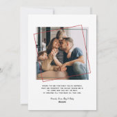 What A Year | 12枚の写真を使ったクリスマスホリデーコラージュ シーズンカード (裏面)