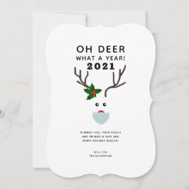 What A Year 2021クリスマスおもしろいことわざトナカイ