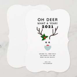 What A Year 2021クリスマスおもしろいことわざトナカイ