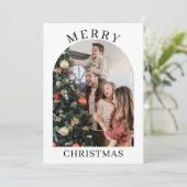 What A Year Card Photo Collageクリスマスカード 招待状 (スタンド正面)