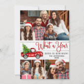 What a Year Christmas Red Farm Truck 6の写真 シーズンカード (正面)