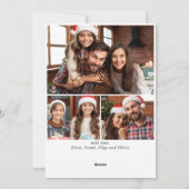 What a Year Christmas Red Farm Truck 6の写真 シーズンカード (裏面)