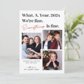 What A Year Everything 素晴らし Photoモダン 3 シーズンカード (スタンド正面)