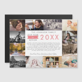 What a Year in Review Photo Collage Holiday (正面/裏面)