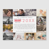 What a Year in Review Photo Collage Holiday (正面)