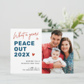 What A Year Peace Out 2022写真おもしろい シーズンカード (スタンド正面)