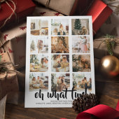 What a Year Photo Christmas Personalized シーズンカード