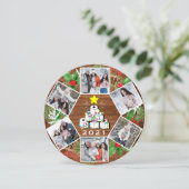 What a Year Quarantine Christmas Tree 6写真 シーズンカード (スタンド正面)