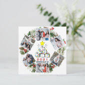 What a Year Quarantine Christmas Tree 6写真 シーズンカード (スタンド正面)