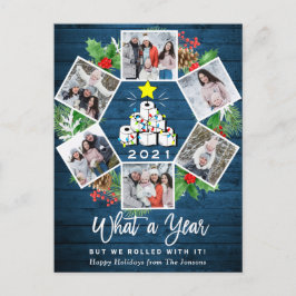 What a Year Quarantine Christmas Tree 6写真 ポストカード