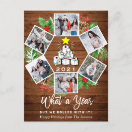 What a Year Quarantine Christmas Tree 6写真 ポストカード