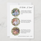 What a Year Reviewフォトコラージュ シーズンカード (正面)