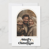 What a Year Review Photo Collageメリークリスマス シーズンカード (正面)