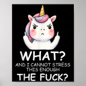 What &amp; I Cannot Stress This Enough The Fck Sig ポスター (正面)