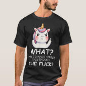 What &amp; I Cannot Stress This Enough The Fck Sig Tシャツ (正面)