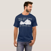 What are Clouds Made of Linu Servers Funny Tシャツ (正面フル)