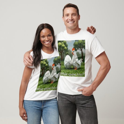 What came first the chicken or the egg? tシャツ (ユニセックス)