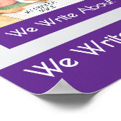 What Can We Write About Teacher Anchor Chart ポスター (角)