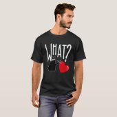 What Cat Is My Valentine Cat Kiddy Mom Dad Date Co Tシャツ (正面フル)