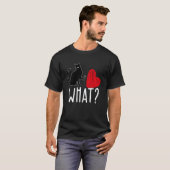 What Cat Is My Valentine Cat Kiddy Mom Dad Date Si Tシャツ (正面フル)
