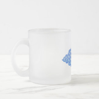 What color shell mug フロストグラスマグカップ
