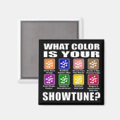 What Color/Showtune Magnet マグネット (正面/裏面)