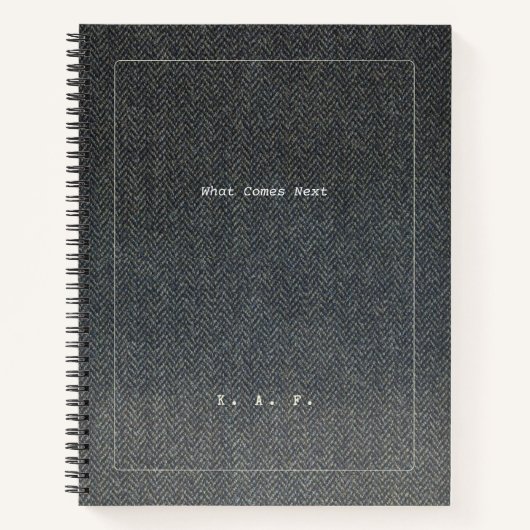 'What Comes Next' Graduation Journal ノートブック (正面)