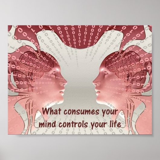 What Consumes Your Mind Controls Your Life ポスター (正面)