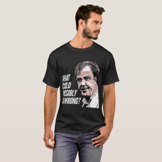 What could possibly go wrong tシャツ (正面フル)