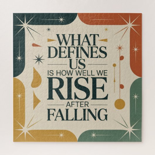 What Defines Us Is How Well We Rise After Falling ジグソーパズル (縦)