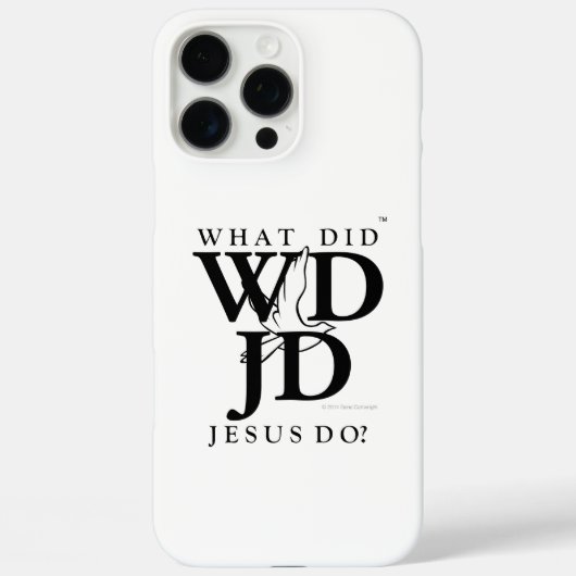 What Did Jesus Do? Case-Mate iPhoneケース (裏面)