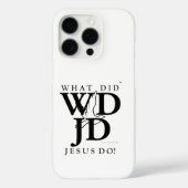 What Did Jesus Do? Case-Mate iPhoneケース (裏面)
