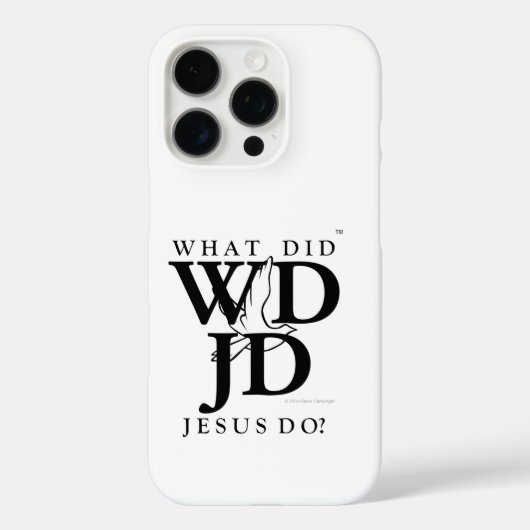 What Did Jesus Do? Case-Mate iPhoneケース (裏面)