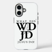 What Did Jesus Do? Case-Mate iPhoneケース (裏面)