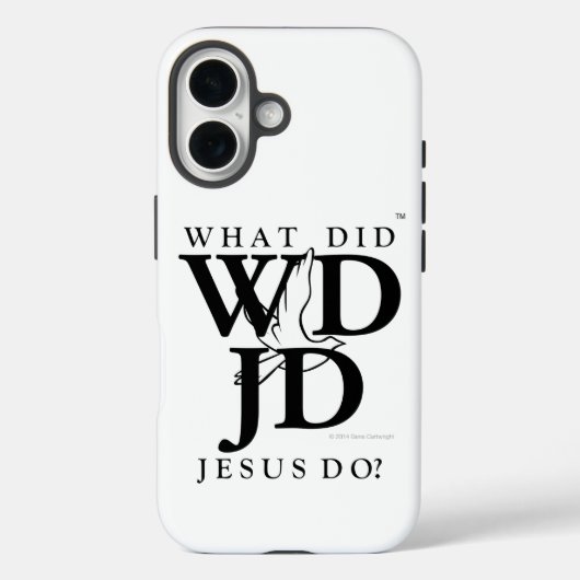 What Did Jesus Do? Case-Mate iPhoneケース (裏面)