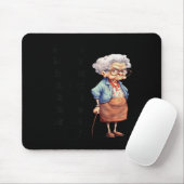 What Did One Saggy Say To The Other We'd Better Pe マウスパッド (マウス)