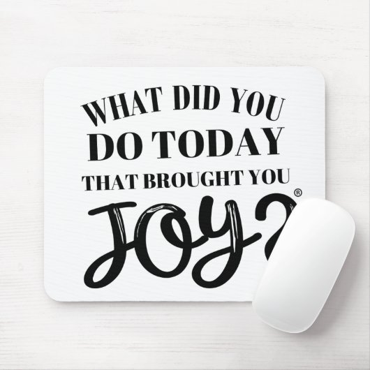 What did you do today that brought you joy® マウスパッド (マウス)