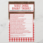 What Does Daddy 考え – 赤ベビーQ (正面)