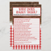 What Does Daddy 考え – 赤ベビーQ (正面/裏面)