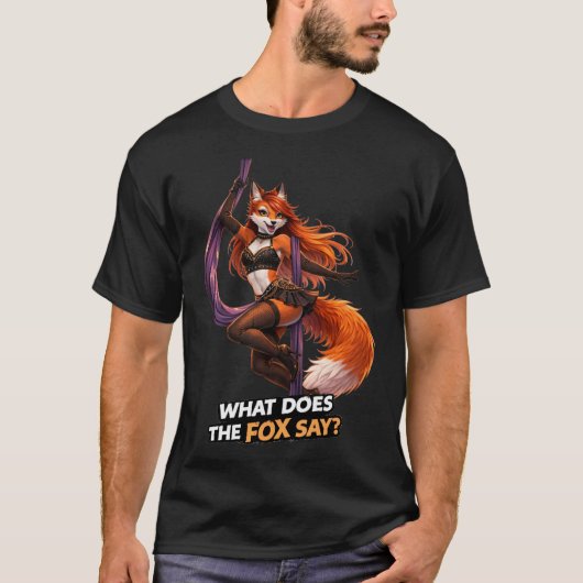 What Does The Fox Say? Tシャツ (正面)