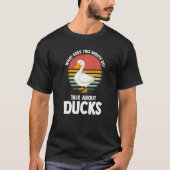 what does this mouth do talk ducks ducks Duck   Tシャツ (正面)