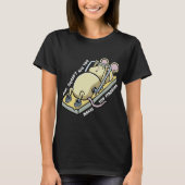 What doesnt kill you makes you stronger (dark) tシャツ (正面)