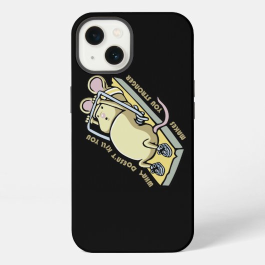 What doesn't kill you makes you stronger iPhoneケース (裏面)