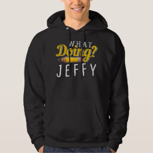 What Doing Jeffy I Gift Men Women Kids Friend パーカ